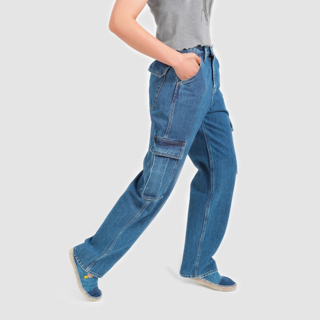 Cargo jeans femme KAMILA Kontakt